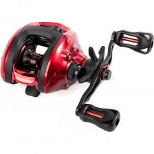 Эргономичная и функциональная низкопрофильная мультипликаторная катушка (под правую руку). Сравнительно нетяжёлая, оснащена магнитной тормозной системой с увеличенным числом магнитов, позволяет работать с приманками лёгкого и средне-лёгкого класса. Придётся по вкусу как начинающим, так и более опытным рыболовам. Дополнительные характеристики: 56 см за 1 оборот Нагрузка на фрикцион 4 кг Мгновенный стопор обратного хода (антиреверс) Система торможения механическая осевая MECHANIC DRAG Система торможения магнитная MAGNETIC DRAG Фрикционный тормоз STAR DRAG Высокоточный механизм привода: бронза - алюминий Лесоукладыватель с «бесконечным винтом» Рукоятка сбалансированная Ручки (кнобы) эргономичные из пластика Сборка с высокой точностью Эргономичная и функциональная низкопрофильная мультипликаторная катушка (под правую руку). Сравнительно нетяжёлая, оснащена магнитной тормозной системой с увеличенным числом магнитов, позволяет работать с приманками лёгкого и средне-лёгкого класса. Придётся по вкусу как начинающим, так и более опытным рыболовам. Дополнительные характеристики: 56 см за 1 оборот Нагрузка на фрикцион 4 кг Мгновенный стопор обратного хода (антиреверс) Система торможения механическая осевая MECHANIC DRAG Система торможения магнитная MAGNETIC DRAG Фрикционный тормоз STAR DRAG Высокоточный механизм привода: бронза - алюминий Лесоукладыватель с «бесконечным винтом» Рукоятка сбалансированная Ручки (кнобы) эргономичные из пластика Сборка с высокой точностью