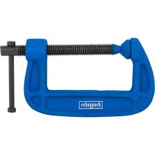 G-образная струбцина Scheppach 75 мм — это профессиональный зажимной инструмент, разработанный для прочной и надёжной фиксации деталей при кузовных, сборочных и столярных работах. Благодаря прочной конструкции и продуманной эргономике, она обеспечивает стабильный зажим без деформации заготовки.Преимущества:Максимальная ширина зажима — 75 мм Подходит для фиксации элементов различной толщины, обеспечивая надёжное прижимание без смещений.Подвижный механизм с рычагом Легко регулируется, позволяя точно контролировать усилие зажима и оперативно фиксировать деталь.Прочная рамная конструкция Изготовлена из износостойких материалов, устойчива к нагрузкам и механическим воздействиям.Подходит для разных материалов Эффективна при работе с деревом, металлом, пластиком — универсальность в каждом применении.Идеальна для кузовных и сборочных работ Обеспечивает уверенную фиксацию даже при вибрациях и нестабильных условиях.Защита деликатных поверхностей Возможность использовать мягкие накладки или деревянные прокладки для предотвращения повреждения заготовки.Профессиональный инструмент Предназначена для мастеров, которым важна точность и надёжность фиксации при сборке, склейке и сварке. G-образная струбцина Scheppach 75 мм — это профессиональный зажимной инструмент, разработанный для прочной и надёжной фиксации деталей при кузовных, сборочных и столярных работах. Благодаря прочной конструкции и продуманной эргономике, она обеспечивает стабильный зажим без деформации заготовки.Преимущества:Максимальная ширина зажима — 75 мм Подходит для фиксации элементов различной толщины, обеспечивая надёжное прижимание без смещений.Подвижный механизм с рычагом Легко регулируется, позволяя точно контролировать усилие зажима и оперативно фиксировать деталь.Прочная рамная конструкция Изготовлена из износостойких материалов, устойчива к нагрузкам и механическим воздействиям.Подходит для разных материалов Эффективна при работе с деревом, металлом, пластиком — универсальность в каждом применении.Идеальна для кузовных и сборочных работ Обеспечивает уверенную фиксацию даже при вибрациях и нестабильных условиях.Защита деликатных поверхностей Возможность использовать мягкие накладки или деревянные прокладки для предотвращения повреждения заготовки.Профессиональный инструмент Предназначена для мастеров, которым важна точность и надёжность фиксации при сборке, склейке и сварке.
