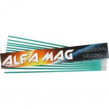 Сварочные электроды Альфа Маг МР-3(ПК) предназначены для ручной дуговой сварки конструкций из углеродистой(с содержанием углерода до 0,22%) и низколегированныой стали во всех пространственных положениях, кроме вертикального сверху вниз. Электроды AlfaMag МР-3 (ПК) Модернизированные электроды МР-3 с улучшенными сварочными свойствами: легкое повторное зажигание, уменьшенное разбрызгивание при сварке, , хорошая отделяемость шлаковой корки. Покрытие сварочных электродов - рутиловое. В случае увлажнения электрода, необходима прокалка при температуре: 90-100 °C в течении 30 мин (для d.2.5 и 3.0 мм) и 120-130 °C в течении 1 часа (для d.4.0 и 5.0 мм) Коэффициент наплавки электродов - 8.5-9.2 г/А*час. Расход электродов на 1 кг наплавленного металла - 1.69 кг. Сварочные электроды Альфа Маг МР-3(ПК) предназначены для ручной дуговой сварки конструкций из углеродистой(с содержанием углерода до 0,22%) и низколегированныой стали во всех пространственных положениях, кроме вертикального сверху вниз. Электроды AlfaMag МР-3 (ПК) Модернизированные электроды МР-3 с улучшенными сварочными свойствами: легкое повторное зажигание, уменьшенное разбрызгивание при сварке, , хорошая отделяемость шлаковой корки. Покрытие сварочных электродов - рутиловое. В случае увлажнения электрода, необходима прокалка при температуре: 90-100 °C в течении 30 мин (для d.2.5 и 3.0 мм) и 120-130 °C в течении 1 часа (для d.4.0 и 5.0 мм) Коэффициент наплавки электродов - 8.5-9.2 г/А*час. Расход электродов на 1 кг наплавленного металла - 1.69 кг.