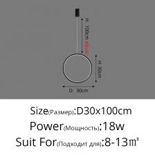 Подвесные светодиодные светильники YUXINLUX черные, белые, золотые Подвесные светодиодные светильники YUXINLUX черные, белые, золотые