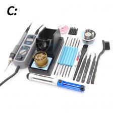 Оригинальный Электрический паяльник YIHUA 908D с цифровым дисплеем и термостатом, бессвинцовая паяльная станция 110 В/220 В Оригинальный Электрический паяльник YIHUA 908D с цифровым дисплеем и термостатом, бессвинцовая паяльная станция 110 В/220 В