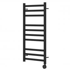 Полотенцесушитель электрический 500x1000 POINT Меркурий (PN83150BE П10) левый/правый, черный Полотенцесушитель электрический 500x1000 POINT Меркурий (PN83150BE П10) левый/правый, черный