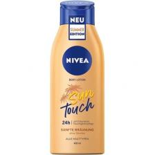 NIVEA Sun Touch Body Lotion 400 мл Лосьон для ухода с эффектом нежного загара Увлажняющий крем для тела с экстрактом гинкго и маслом виноградных косточек NIVEA Sun Touch Body Lotion 400 мл Лосьон для ухода с эффектом нежного загара Увлажняющий крем для тела с экстрактом гинкго и маслом виноградных косточек