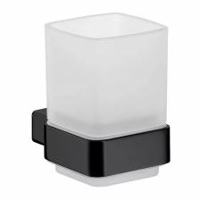 Стакан, Emco, Loft, одинарный, ширина, мм-71, глубина, мм-99, высота, мм-100, подвесной, материал стакана-стекло сатинированное, цвет-Black Стакан, Emco, Loft, одинарный, ширина, мм-71, глубина, мм-99, высота, мм-100, подвесной, материал стакана-стекло сатинированное, цвет-Black