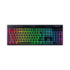 Игровая клавиатура Razer BlackWidow V4 Low Profile Hyperspeed, Green Switch, чёрный, английская раскладка Игровая клавиатура Razer BlackWidow V4 Low Profile Hyperspeed, Green Switch, чёрный, английская раскладка
