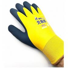 Перчатки для рыбалки зимние / Перчатки непромокаемые, резиновые, утепленные, для работ на улице, до - 40С Перчатки для рыбалки зимние / Перчатки непромокаемые, резиновые, утепленные, для работ на улице, до - 40С