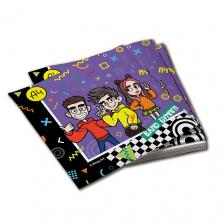 ND PLAY Влад А4. Салфетки бумажные трехслойные 33х33 см ND PLAY Влад А4. Салфетки бумажные трехслойные 33х33 см