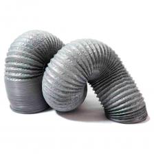 Воздуховод полиэфирный (10 м; 315 мм) TEX PVC-F-300-315/10 широкого спектра применения из полиэфирной ткани с двусторонней пропиткой ПВХ и каркасом из стальной высокоуглеродистой проволоки. Гибкий, стоек сжатию и растяжению. Позволяет отвести статическое электричество при заземлении стальной спирали. Транспортировка материалов с невысокими абразивными свойствами, отвод выхлопных газов и газов сварочного оборудования, отвод химических паров и влажного воздуха в системах вентиляции, отопления и аспирации. Пригоден для внутреннего и наружного применения. Температурный режим от -30?С до + 90?С. Конструкция: Стенка из полиэфирной ткани с пропиткой ПВХ толщиной 0,3 мм. Спираль из высокоуглеродистой стальной проволоки с антикоррозионным покрытием. Свойства: Легкий. Способен снимать электростатическое напряжение. Трудновоспламеняемый. Хорошая сжимаемость. Устойчивость к атмосферным воздействиям. Морозостойкость. Абразивостойкий. Устойчивость к ультрафиолету и озону. Устойчив к высокой влажности. Газогерметичный. Цвет: серый (код цвета Gr). Воздуховод полиэфирный (10 м; 315 мм) TEX PVC-F-300-315/10 широкого спектра применения из полиэфирной ткани с двусторонней пропиткой ПВХ и каркасом из стальной высокоуглеродистой проволоки. Гибкий, стоек сжатию и растяжению. Позволяет отвести статическое электричество при заземлении стальной спирали. Транспортировка материалов с невысокими абразивными свойствами, отвод выхлопных газов и газов сварочного оборудования, отвод химических паров и влажного воздуха в системах вентиляции, отопления и аспирации. Пригоден для внутреннего и наружного применения. Температурный режим от -30?С до + 90?С. Конструкция: Стенка из полиэфирной ткани с пропиткой ПВХ толщиной 0,3 мм. Спираль из высокоуглеродистой стальной проволоки с антикоррозионным покрытием. Свойства: Легкий. Способен снимать электростатическое напряжение. Трудновоспламеняемый. Хорошая сжимаемость. Устойчивость к атмосферным воздействиям. Морозостойкость. Абразивостойкий. Устойчивость к ультрафиолету и озону. Устойчив к высокой влажности. Газогерметичный. Цвет: серый (код цвета Gr).