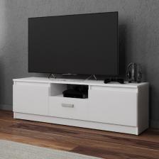 Тумба напольная под ТВ «Клик Мебель. Дели - 1», 1400x420x440 мм, цвет белый Тумба напольная под ТВ «Клик Мебель. Дели - 1», 1400x420x440 мм, цвет белый