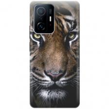 Силиконовый чехол Тигр на Xiaomi 11T / 11T Pro / Сяоми 11Т / 11Т Про Силиконовый чехол Тигр на Xiaomi 11T / 11T Pro / Сяоми 11Т / 11Т Про
