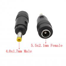 Адаптер питания DC 5,5x2,1 мм на 4,0x1,7 мм Адаптер питания DC 5,5x2,1 мм на 4,0x1,7 мм