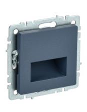 IEK BRITE Подсветка светодиодная встраиваемая ПЛ20-БрМ маренго BR-FL20-K35 1 шт IEK BRITE Подсветка светодиодная встраиваемая ПЛ20-БрМ маренго BR-FL20-K35 1 шт