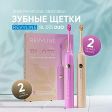 Электрическая зубная щетка REVYLINE Набор электрических зубных щеток RL 075 DUO Сrocus + Сocoon Электрическая зубная щетка REVYLINE Набор электрических зубных щеток RL 075 DUO Сrocus + Сocoon