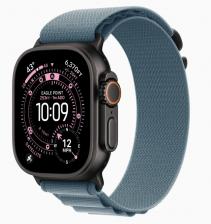 Apple Watch Ultra 3 (2025) GPS + Cellular 49mm Black Titanium Case with Light Blue Alpine Loop (Small, 130–160 мм) Apple Watch Ultra 3 (2025) GPS + Cellular 49mm Black Titanium Case with Light Blue Alpine Loop (Small, 130–160 мм)