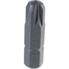 Вставка-бита 1/4"DR POZIDRIVE, PZ4, 25 мм Ombra 514604 Вставка-бита 1/4"DR POZIDRIVE, PZ4, 25 мм Ombra 514604