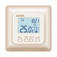 Терморегулятор для теплого пола Aura LTC 730 кремовый Терморегулятор для теплого пола Aura LTC 730 кремовый