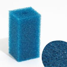 Губка прямоугольная для фильтра № 3, крупнопористая, 6x6x12 см, синяя Губка прямоугольная для фильтра № 3, крупнопористая, 6x6x12 см, синяя