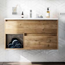 Тумба с раковиной STWORKI Карлстад 90 дуб рустикальный Тумба с раковиной STWORKI Карлстад 90 дуб рустикальный