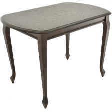 Стол вставка-бабочка с прямыми углами Аврора Прага, Темный орех (прямоугольная столешница, 4 ножки) Стол вставка-бабочка с прямыми углами Аврора Прага, Темный орех (прямоугольная столешница, 4 ножки)