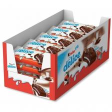 Батончик шоколадный Kinder Delice Киндер Делис 39г по 20 шт Батончик шоколадный Kinder Delice Киндер Делис 39г по 20 шт