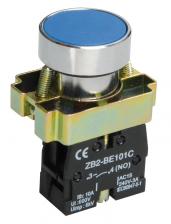 IEK Кнопка управления LAY5-BA61 без подсветки синяя 1з BBT60-BA-K07 1 шт IEK Кнопка управления LAY5-BA61 без подсветки синяя 1з BBT60-BA-K07 1 шт