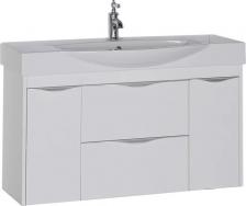 Тумба под раковину Aquanet Франка 105 белая Тумба под раковину Aquanet Франка 105 белая