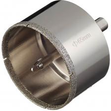 Алмазная коронка по керамике и кафелю Коронка алмазная по керамике и кафелю с центрирующим сверлом TRIO-DIAMOND 65 мм 400065 Алмазная коронка по керамике и кафелю Коронка алмазная по керамике и кафелю с центрирующим сверлом TRIO-DIAMOND 65 мм 400065