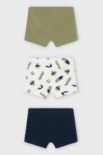 Детские боксеры 3 шт Mayoral, зеленый Детские боксеры 3 шт Mayoral, зеленый