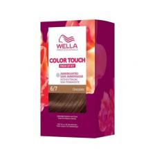 Wella Профессиональная полуперманентная краска для волос Color Touch без аммиака для обновления цвета и покрытия седых волос с набором для корней и маской для волос шоколадного цвета Wella Профессиональная полуперманентная краска для волос Color Touch без аммиака для обновления цвета и покрытия седых волос с набором для корней и маской для волос шоколадного цвета