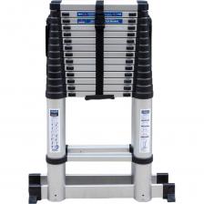 Телескопическая стремянка Scheppach — это удобное решение для тех, кто ценит мобильность и безопасность при работе на высоте. С общей длиной 4.4 метра и 30 ступенями (15+15), она легко справляется с бытовыми и хозяйственными задачами, от замены ламп до работы на фасаде.Благодаря продуманной конструкции, стремянка быстро складывается и раскладывается, а прорезиненные опоры обеспечивают устойчивость даже на гладких поверхностях. Две защёлки позволяют без усилий вернуть лестницу в компактное состояние, а фиксирующий ремень удерживает её при хранении или транспортировке.Общая высота 4.4 м Доступ к высоким точкам без лишних усилий.30 ступеней (15+15) Удобный подъём с обеих сторон — идеально для стремянки.Телескопическая система Быстрое складывание и раскладывание без инструментов.Две защёлки Упрощают возврат лестницы в компактный вид.Фиксирующий ремень Надёжно удерживает лестницу при хранении и перевозке.Прорезиненные ножки Устойчивость и безопасность на любых поверхностях.Алюминиевая конструкция Лёгкая, прочная и устойчивая к коррозии — прослужит долго. Телескопическая стремянка Scheppach — это удобное решение для тех, кто ценит мобильность и безопасность при работе на высоте. С общей длиной 4.4 метра и 30 ступенями (15+15), она легко справляется с бытовыми и хозяйственными задачами, от замены ламп до работы на фасаде.Благодаря продуманной конструкции, стремянка быстро складывается и раскладывается, а прорезиненные опоры обеспечивают устойчивость даже на гладких поверхностях. Две защёлки позволяют без усилий вернуть лестницу в компактное состояние, а фиксирующий ремень удерживает её при хранении или транспортировке.Общая высота 4.4 м Доступ к высоким точкам без лишних усилий.30 ступеней (15+15) Удобный подъём с обеих сторон — идеально для стремянки.Телескопическая система Быстрое складывание и раскладывание без инструментов.Две защёлки Упрощают возврат лестницы в компактный вид.Фиксирующий ремень Надёжно удерживает лестницу при хранении и перевозке.Прорезиненные ножки Устойчивость и безопасность на любых поверхностях.Алюминиевая конструкция Лёгкая, прочная и устойчивая к коррозии — прослужит долго.