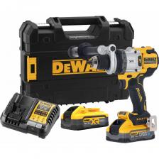Новый флагман DEWALT 2024 года выпуска - самая мощная ударная-дрель шуруповерт линейки 18V XR. Оснащена системой ANTI-ROTATION, которая фиксирует вращательное движение инструмента и блокирует его, если его интенсивность становится некомфортной для оператора. В этот момент загорается красный светодиодный индикатор. Мощность инструмента совмещена с превосходной эргономикой и компактными размерами - модель имеет наименьшую длину корпуса в своем классе. Для освещения рабочей зоны предусмотрена трёхпозиционная подсветка. Бесщеточный двигатель надежен и производителен, позволяет просверлить до 275 отверстий на одном заряде аккумулятора (при использовании батареи DCB2108). Новый флагман DEWALT 2024 года выпуска - самая мощная ударная-дрель шуруповерт линейки 18V XR. Оснащена системой ANTI-ROTATION, которая фиксирует вращательное движение инструмента и блокирует его, если его интенсивность становится некомфортной для оператора. В этот момент загорается красный светодиодный индикатор. Мощность инструмента совмещена с превосходной эргономикой и компактными размерами - модель имеет наименьшую длину корпуса в своем классе. Для освещения рабочей зоны предусмотрена трёхпозиционная подсветка. Бесщеточный двигатель надежен и производителен, позволяет просверлить до 275 отверстий на одном заряде аккумулятора (при использовании батареи DCB2108).