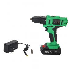 Аккумуляторная дрель-шуруповерт Zitrek Green 20-Li Plus 083-1115, 20 В, 2х2.0 Ач Аккумуляторная дрель-шуруповерт Zitrek Green 20-Li Plus 083-1115, 20 В, 2х2.0 Ач