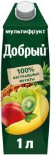 Нектар Добрый Мультифрукт 1л - Vprok.ru Перекрёсток Нектар Добрый Мультифрукт 1л - Vprok.ru Перекрёсток
