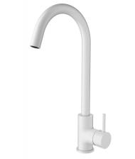 Смеситель для кухни Wonzon & Woghand WW-A21102-MW матовый белый Смеситель для кухни Wonzon & Woghand WW-A21102-MW матовый белый