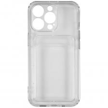 Чехол для смартфона Чехол накладка Gurdini для Apple iPhone 16 Pro Max 6.9 силикон с отделением для карты Transparent (916584) Чехол для смартфона Чехол накладка Gurdini для Apple iPhone 16 Pro Max 6.9 силикон с отделением для карты Transparent (916584)