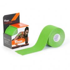 Кинезио тейп хлопок Tmax Extra Sticky 5cm x 5m, зеленый Кинезио тейп хлопок Tmax Extra Sticky 5cm x 5m, зеленый