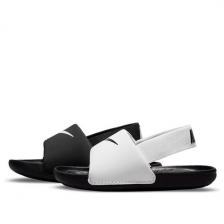 Тапочки kawa slide bt black white slippers 'black white' Nike, черный Тапочки kawa slide bt black white slippers 'black white' Nike, черный