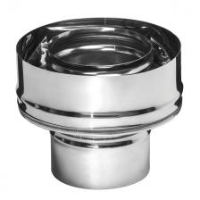 переходник для соединения одностенного дымохода к дымоходу с изоляцией Ф115/200мм AISI 430 переходник для соединения одностенного дымохода к дымоходу с изоляцией Ф115/200мм AISI 430