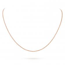 Цепочка Van Cleef & Arpels Trace, 42 см, 18-ct розовое золото Цепочка Van Cleef & Arpels Trace, 42 см, 18-ct розовое золото