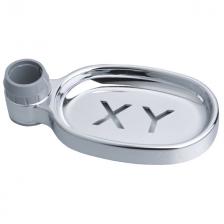 мыльница для штанги VITARTA SJ-4 d22мм пластик хром мыльница для штанги VITARTA SJ-4 d22мм пластик хром