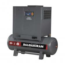 Компрессоры серии «TIDY-N» и «DVK-N» активно используются в разнообразных отраслях малого и среднего бизнеса, что обусловлено их выдающейся эффективностью и надежностью.Серии «TIDY-N» и «DVK-N» оборудованы высокоэффективным винтовым блоком и экономичным двигателем, что позволяет существенно сократить энергозатраты. Интуитивная электронная система управления гарантирует лёгкость в использовании и оптимизацию работы устройства. Также компрессоры обеспечивают быстрое подключение и мгновенный запуск, что делает их отличным выбором для оперативного реагирования на потребности производства.Общие характеристикиВысокоэффективный винтовой блок и экономичный двигательЭлектронная система управленияБыстрое подключение и запуск «в работу»Надёжный винтовой блок последнего поколенияПрофили роторов спроектированы для снижения потерь сжатого воздухаОсобая конструкция подшипников, снижающая нагрузкуНизкие затраты на обслуживание и заменуДвигатель экономного класса IE3Система привода с ременной передачейСтартер двигателя «звезда» / «треугольник»Удобство обслуживания благодаря специальной системе натяжения ремняОпция «плавного пуска» Компрессоры серии «TIDY-N» и «DVK-N» активно используются в разнообразных отраслях малого и среднего бизнеса, что обусловлено их выдающейся эффективностью и надежностью.Серии «TIDY-N» и «DVK-N» оборудованы высокоэффективным винтовым блоком и экономичным двигателем, что позволяет существенно сократить энергозатраты. Интуитивная электронная система управления гарантирует лёгкость в использовании и оптимизацию работы устройства. Также компрессоры обеспечивают быстрое подключение и мгновенный запуск, что делает их отличным выбором для оперативного реагирования на потребности производства.Общие характеристикиВысокоэффективный винтовой блок и экономичный двигательЭлектронная система управленияБыстрое подключение и запуск «в работу»Надёжный винтовой блок последнего поколенияПрофили роторов спроектированы для снижения потерь сжатого воздухаОсобая конструкция подшипников, снижающая нагрузкуНизкие затраты на обслуживание и заменуДвигатель экономного класса IE3Система привода с ременной передачейСтартер двигателя «звезда» / «треугольник»Удобство обслуживания благодаря специальной системе натяжения ремняОпция «плавного пуска»