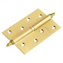 петля разъемная MORELLI 100х70х2,5мм R матовое золото с коронкой петля разъемная MORELLI 100х70х2,5мм R матовое золото с коронкой