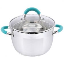 Кастрюля Mallony BRAVO, 3.9 л, нержавеющая сталь, крышка-дуршлаг (005430) Кастрюля Mallony BRAVO, 3.9 л, нержавеющая сталь, крышка-дуршлаг (005430)