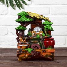 Фонтан настольный «Под деревом», 13x20x27 см, с подсветкой Фонтан настольный «Под деревом», 13x20x27 см, с подсветкой