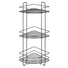 полка угловая 3-х ярусная ЧМЗ Лофт 22,2х22,2х63,8см черная полка угловая 3-х ярусная ЧМЗ Лофт 22,2х22,2х63,8см черная