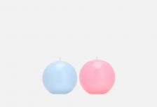 Свеча формовая Sphere, розово- голубая 2 шт ETOSVECHI Свеча формовая Sphere, розово- голубая 2 шт ETOSVECHI