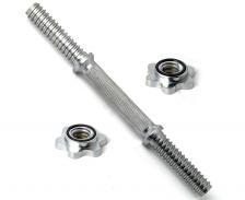 Гриф гантельный хромированный d26мм, 400мм DFC RB16T-26 Гриф гантельный хромированный d26мм, 400мм DFC RB16T-26