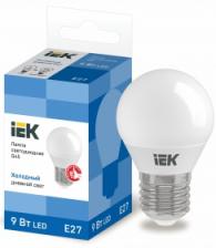 IEK Лампа LED G45 шар 9Вт 230В 6500К E27, LLE-G45-9-230-65-E27 1 шт IEK Лампа LED G45 шар 9Вт 230В 6500К E27, LLE-G45-9-230-65-E27 1 шт