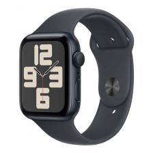Apple Watch SE (2024), 44 мм корпус из алюминия цвета «Midnight», ремешок Sport Band размера M/L цвета «Midnight» Apple Watch SE (2024), 44 мм корпус из алюминия цвета «Midnight», ремешок Sport Band размера M/L цвета «Midnight»