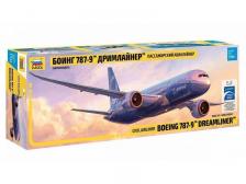 Сборная модель ZVEZDA Пассажирский авиалайнер Боинг 787-9 «Дримлайнер», 1/144 Сборная модель ZVEZDA Пассажирский авиалайнер Боинг 787-9 «Дримлайнер», 1/144